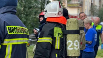 Спасатель погиб при тушении пожара в Подмосковье