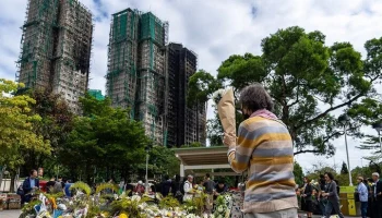 Число погибших при пожаре в Гонконге выросло до 168