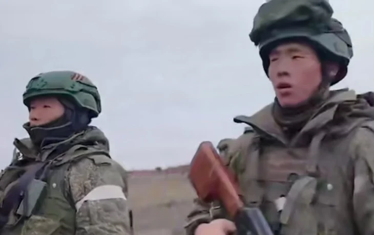 В Сети появились кадры боевой подготовки солдат КНДР в Курской области