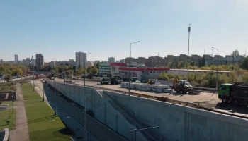 Собянин: путепровод между Костромской улицей и Юрловским проездом готов на 90%