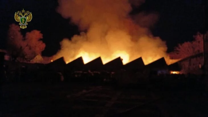 Один человек пострадал при пожаре в производственном здании в подмосковном Орехово-Зуево