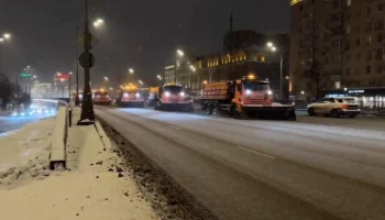 Городские службы работают в усиленном режиме из-за снегопада
