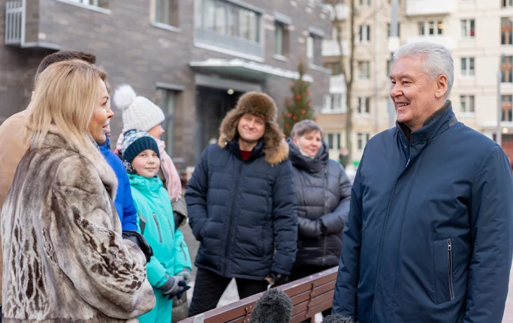 Собянин рассказал о развитии инфраструктуры для жителей домов по реновации Собянин рассказал о развитии инфраструктуры для жителей домов по реновации