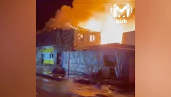 Пожар в пансионате Анапы полностью ликвидирован