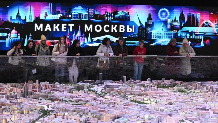 Почти 512 тыс человек посетили павильон "Макет Москвы" в 2023 году