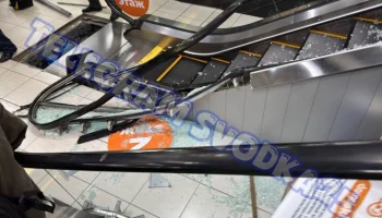 В Приморье у ребенка затянуло руку в эскалатор ТЦ