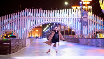 Ночные катания пройдут на катке ВДНХ в Москве в ночь на 26 января