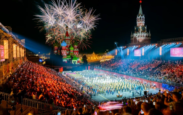 Президент России Владимир Путин разрешил проведение Фестиваля «Спасская башня» в 2024 году на Красно