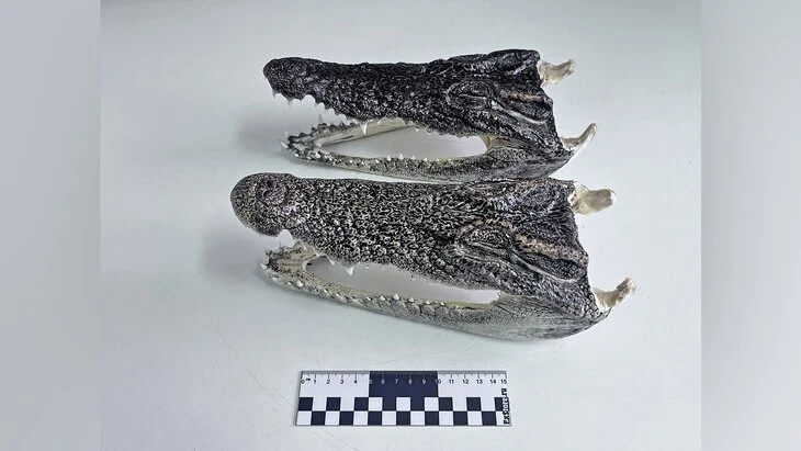 Крокодильи головы нашли у пассажира из Таиланда в новосибирском аэропорту Крокодильи головы нашли у пассажира из Таиланда в новосибирском аэропорту