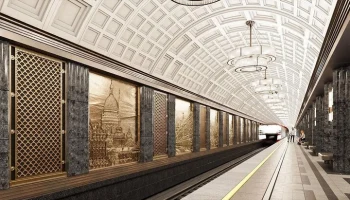 Собянин рассказал, какими будут интерьеры новой станции метро "Достоевская"