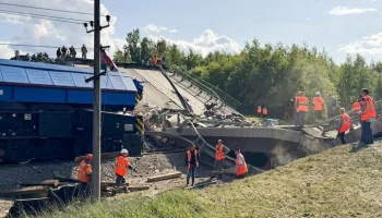 Количество пострадавших при обрушении моста под Брянском достигло 104