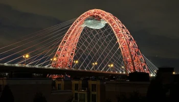 Более 100 объектов получили архитектурно-художественную подсветку в Москве в 2025 году