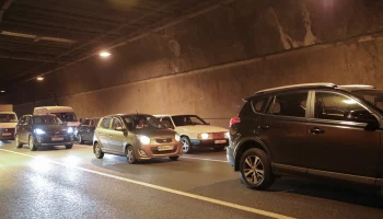 Новокутузовский тоннельный комплекс промоют на западе Москвы