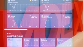 Торги приостановили на фондовом рынке Мосбиржи без указания причин