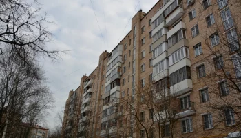 В районе Марфино завершился ремонт фасада дома 1965 года постройки