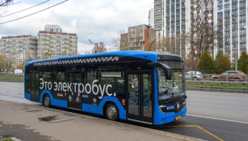 Электробусы заменили автобусы на маршруте 793 в ЗАО