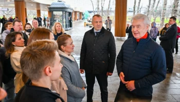 Сергей Собянин: Завершено создание городского вокзала Славянский Бульвар