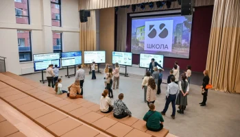 Собянин: Завершено строительство школы на территории Тушинского аэродрома