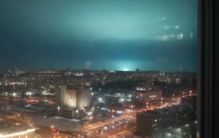 Стала известна причина вспышек в небе над Челябинском Стала известна причина вспышек в небе над Челябинском