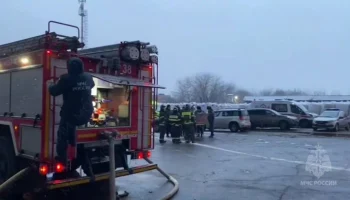 Пожар на складе в Московской области локализован на площади 9,5 тыс кв метров