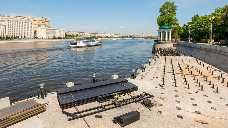 Благоустройство четырех парков началось в Москве