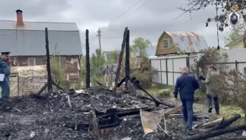 Пять человек погибли при пожаре в дачном доме в Подмосковье