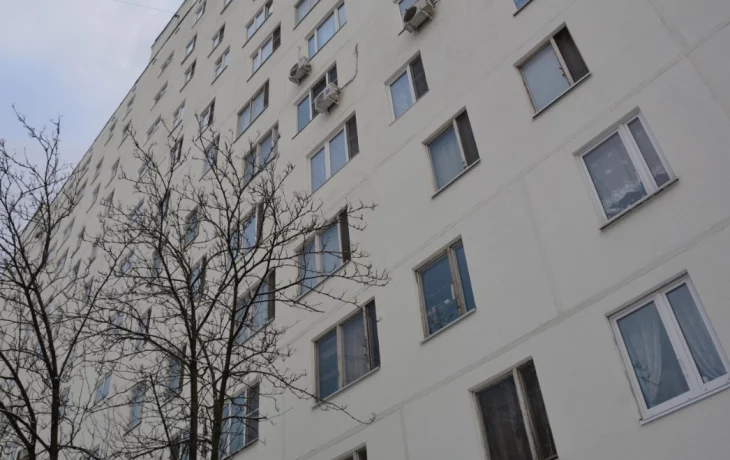 Ремонт фасада в доме 1976 года постройки завершился в районе Отрадное Ремонт фасада в доме 1976 года постройки завершился в районе Отрадное