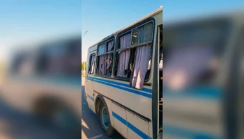 Беспилотник ВСУ атаковал автобус в Белгородской области