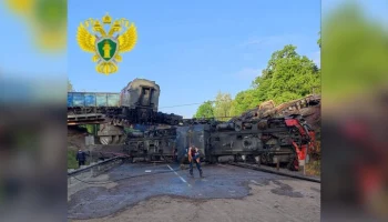 Два поезда задействованы в ликвидации последствий аварии в Курской области