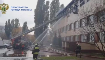 Пожар в здании на Угрешской улице полностью ликвидирован