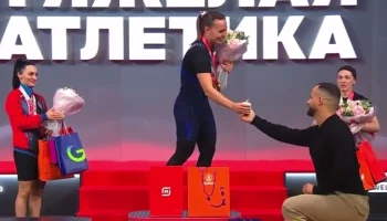 Тяжелоатлетке Новицкой сделали предложение после победы на Чемпионате России