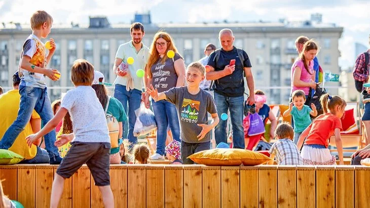 Второй московский детский фестиваль искусств "Небо" пройдет в Парке Горького