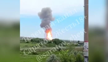 Ландшафтный пожар в районе газопровода в Саратовской области локализован