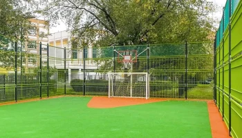 Новые баскетбольные площадки появились в разных районах Москвы
