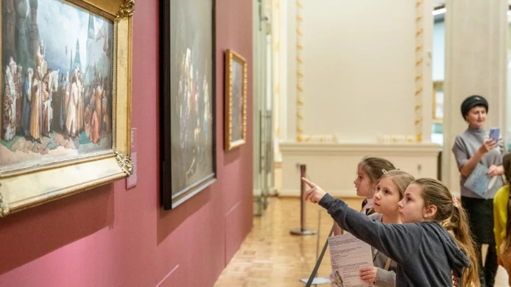 Учащиеся школ искусств создали работы по мотивам выставки Русского музея на ВДНХ Учащиеся школ искусств создали работы по мотивам выставки Русского музея на ВДНХ