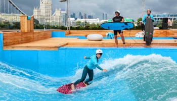 Поймать искусственную волну можно в Музеоне на площадке &laquo;Моего района&raquo;