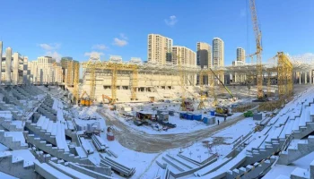 Собянин: реконструкция стадиона "Торпедо" завершится осенью 2026 года