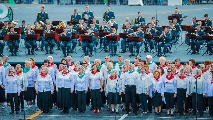 Сводный хор "Московского долголетия" выступит на фестивале "Спасская башня" Сводный хор "Московского долголетия" выступит на фестивале "Спасская башня"