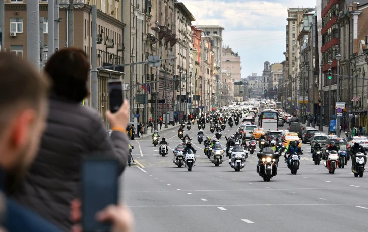 Городской мотопарад проведут в Москве 11 мая