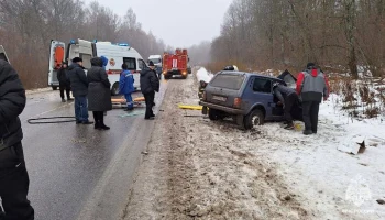 Десять человек пострадали в столкновении легкового авто и маршрутки в Тульской области