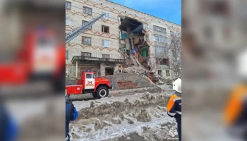 Пятиэтажный дом частично обрушился в Коми