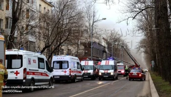 Пожар на востоке Москвы ликвидирован