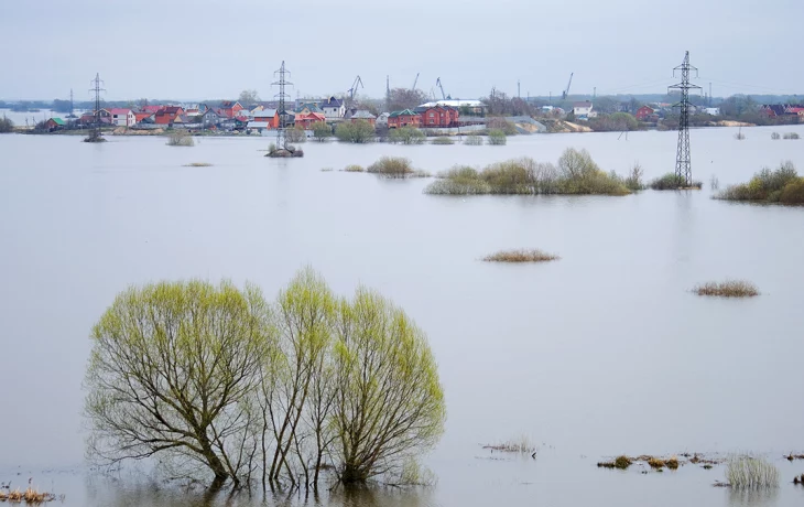 Угроза прорыва дамбы возникла в поселке под Оренбургом Угроза прорыва дамбы возникла в поселке под Оренбургом