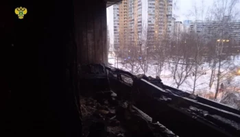 Мужчина погиб в результате пожара в квартире на юге Москвы