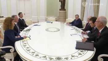 Путин начал встречу с Уиткоффом и Кушнером в Кремле