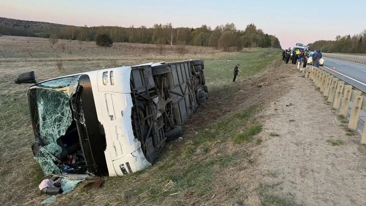 Число госпитализированных в ДТП с автобусом во Владимирской области увеличилось до 13 Число госпитализированных в ДТП с автобусом во Владимирской области увеличилось до 13