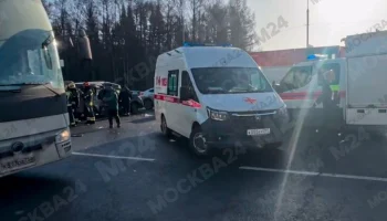 СК возбудил дело по факту ДТП на Калужском шоссе в Москве