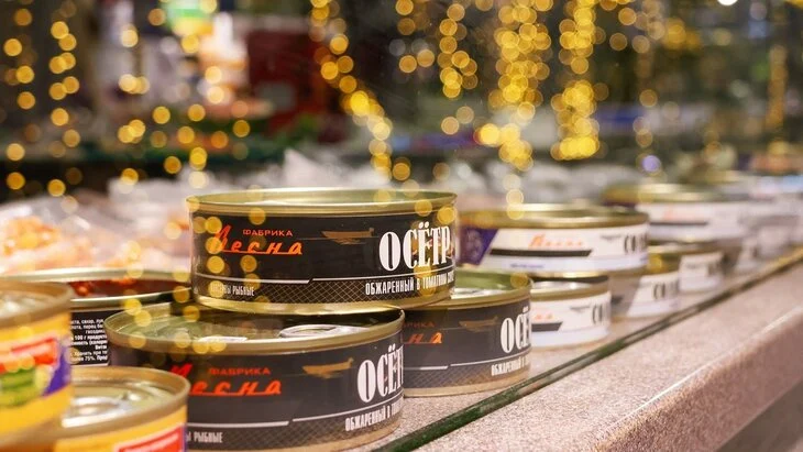 На московской ярмарке появилась "космическая" рыба На московской ярмарке появилась "космическая" рыба