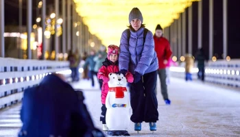 Работу катков в музее-заповеднике "Коломенское" продлят в ночь на 1 января