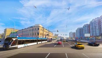 Собянин: Жители районов ВАО получат прямой трамвайный маршрут к Курскому вокзалу